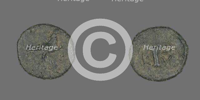 Coin Depicting an Eagle, about 320-250 BCE. Creator: Unknown.