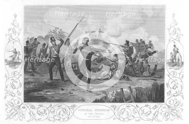 Scene during the Siege of Sevastopol (Sebastapol), 1855. Artist: Unknown