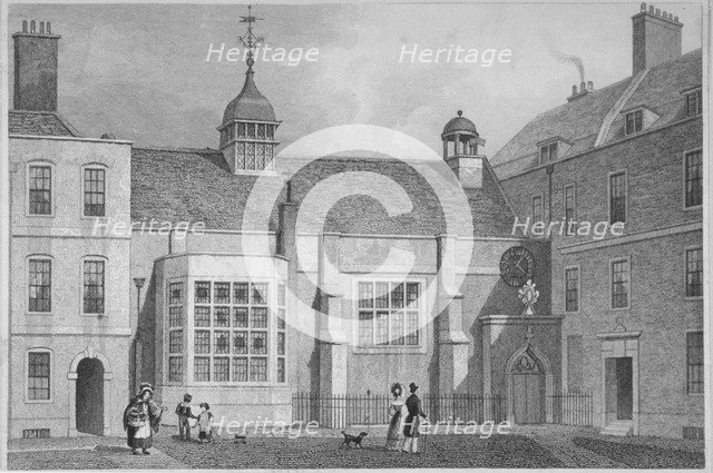 Staple Inn, City of London, 1800. Artist: WH Bond