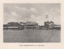 The Georgetown Cricket Club Ground, British Guiana, 1910 (1912). Artist: Unknown.