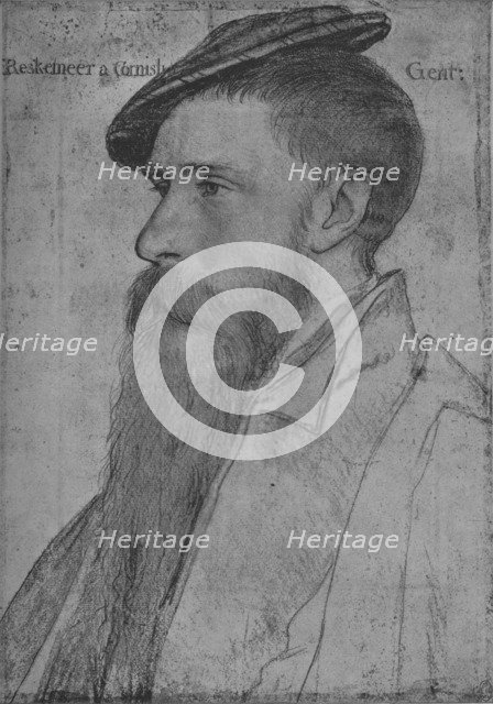 'William Reskimer', c1532-1534 (1945). Artist: Hans Holbein the Younger.