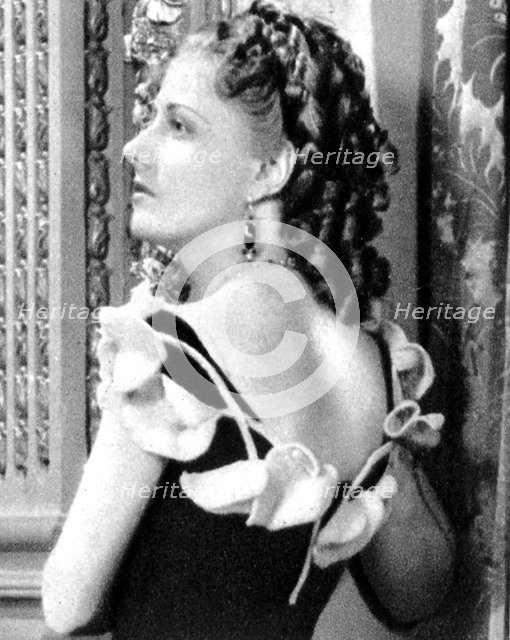 Irene Dunne, American film actress and singer, 1934-1935. Artist: Unknown