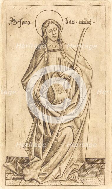 Saint James the Less, c. 1470/1480. Creator: Israhel van Meckenem.