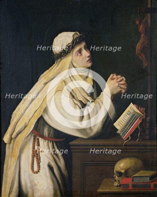 Saint Catherine of Siena, c. 1620.