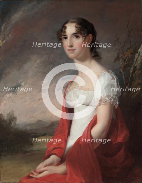 Portrait of Mary Sicard David, 1813. Creator: Thomas Sully (American, 1783-1872).