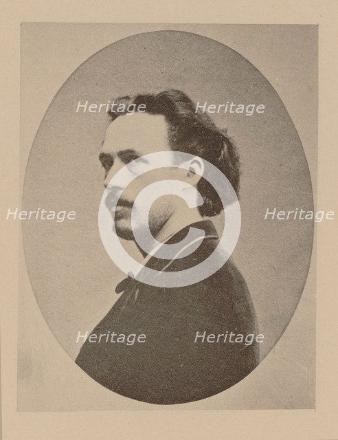 Portrait of the composer Benjamin Godard (1849-1895), Second Half of the 19th cen..