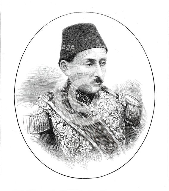 Murad V., the New Sultan of Turkey, 1876. Creator: Unknown.
