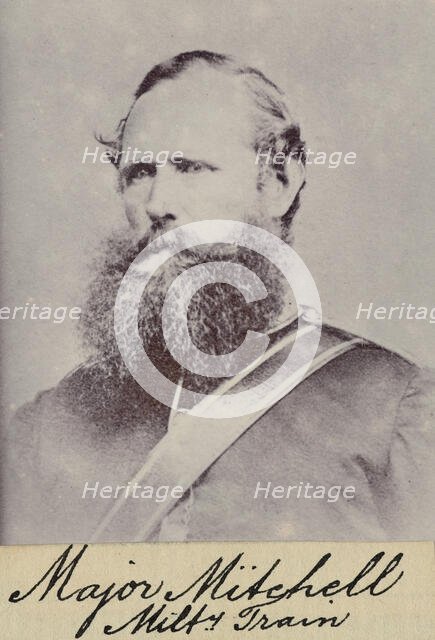 Thomas Witchell (Brevet Major, Military Train), c.1900. Creator: William Francis Gordon.