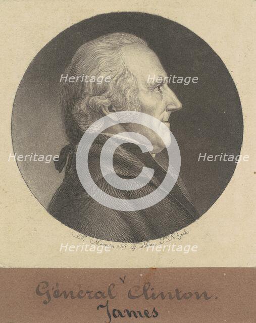 James Clinton, 1797. Creator: Charles Balthazar Julien Févret de Saint-Mémin.