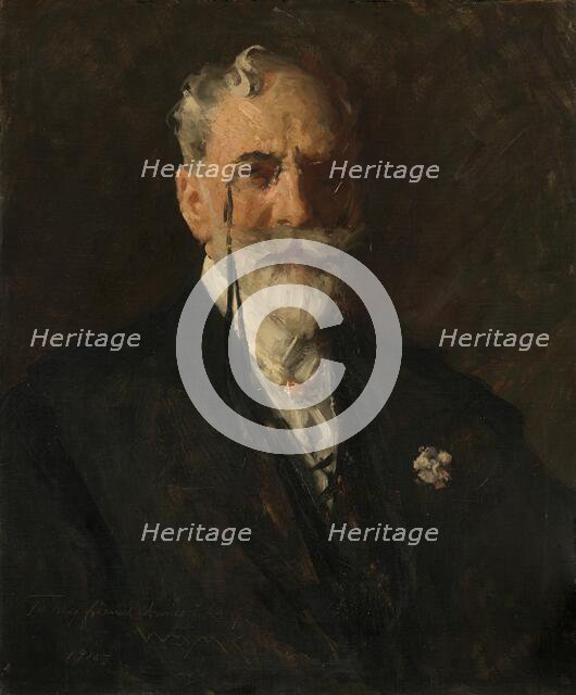 Self-Portrait, 1915. Creator: William Merritt Chase.