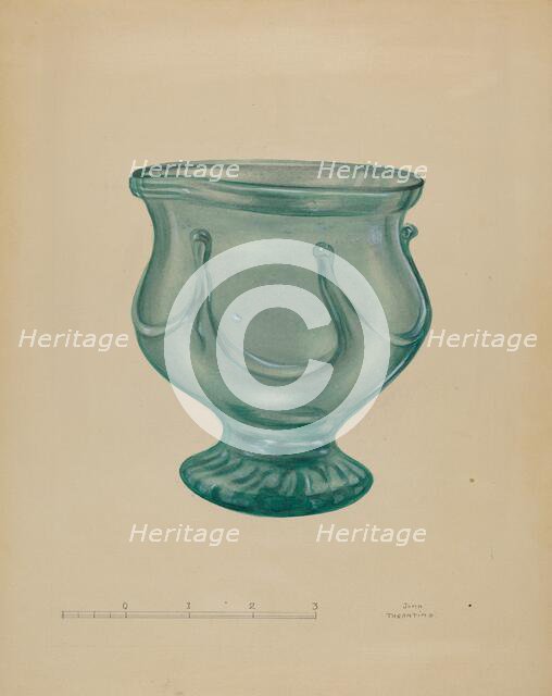 Bowl, c. 1936. Creator: John Tarantino.