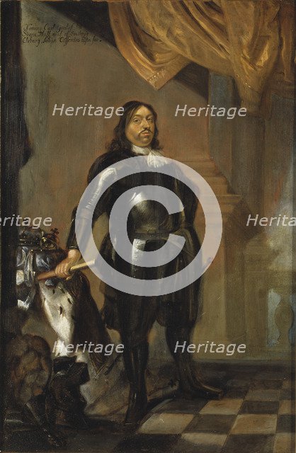 Portrait of King Charles X Gustav of Sweden (1622-1660), Mid of 17th cen..