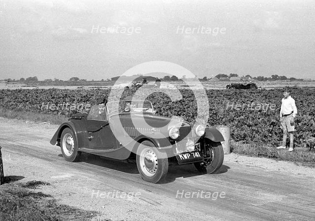Morgan driven by Hastings on 1952 Felixtowe Rally. Creator: Unknown.