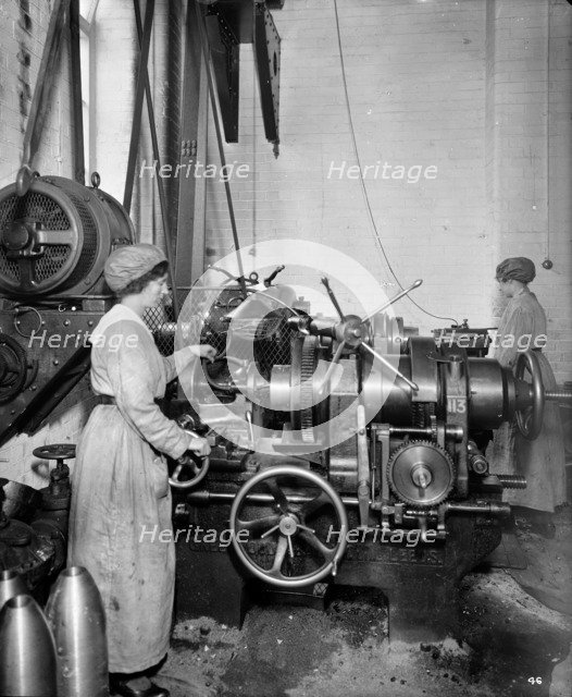 Cunard Shell Works, Birkenhead, Merseyside, 1917. Artist: Bedford Lemere and Company