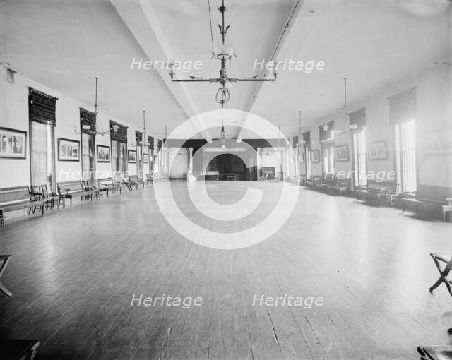 The Ball room, Hotel Kaaterskill, Catskill Mountains, N.Y., between 1900 and 1905. Creator: William H. Jackson.