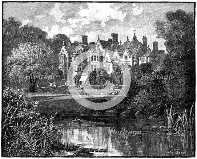 Sandringham House, Norfolk, 1900.Artist: William Henry James Boot