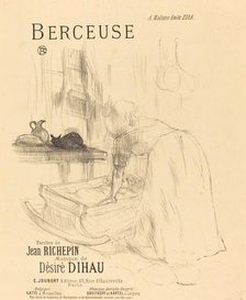 La Berceuse, 1895-1896. Creator: Henri de Toulouse-Lautrec.