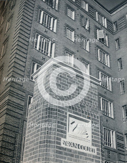 'Swan Court, Chelsea', 1932. Artist: Unknown.