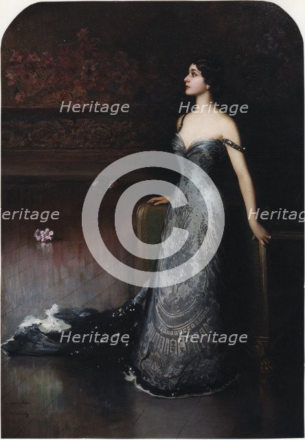 Portrait of the opera singer Lina Cavalieri (1874-1944), 1903.