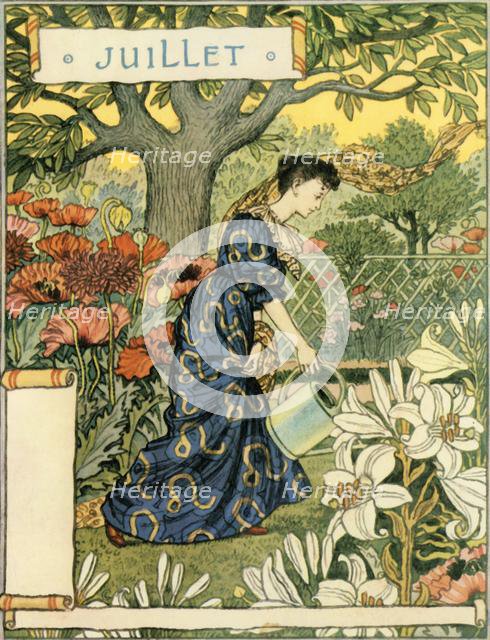 'Juillet', 1896. Creator: Eugene Samuel Grasset.