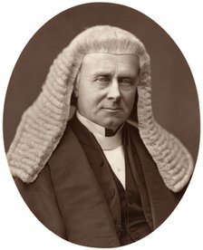 Right Hon Henry Bouverie Brand, MP, Speaker of the House of Commons, 1876. Creator: Lock & Whitfield.