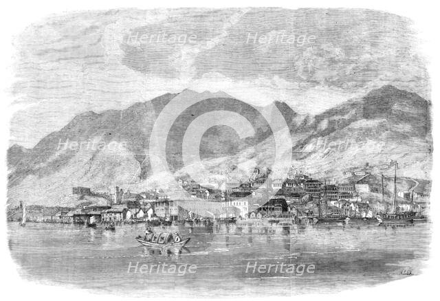 Hong-Kong: Central Portion of the Town of Victoria, 1857. Creator: Unknown.