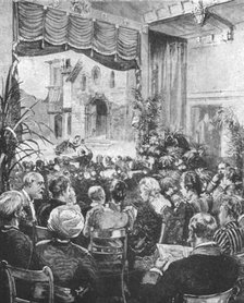 'Queen Victoria hearing "Cavalleria Rusticana" at Windsor, 1891', (1901).  Creator: Unknown.