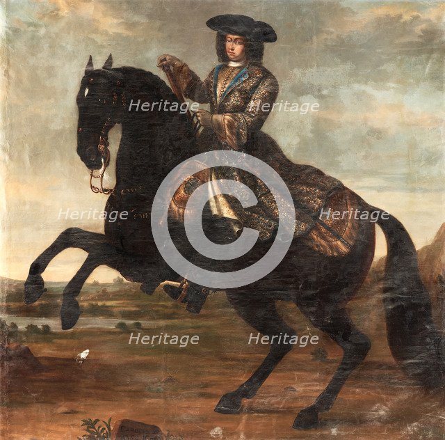 Portrait of Charles XI of Sweden, 1696. Artist: Krafft, David, von (1655-1724)