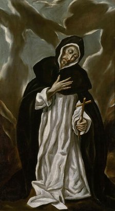 Saint Dominic, c. 1610. Creator: El Greco, Dominico (1541-1614).