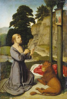 Saint Jerome in the Wilderness, c1510. Creator: Gerard David.