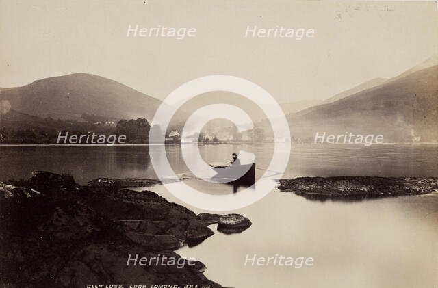 Glen Luss, Loch Lomond, between 1870 and 1880. Creator: James Valentine.