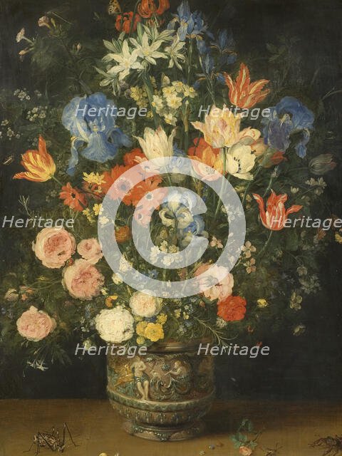 Still Life with Flowers and Insects. Creator: Jan Brueghel the Elder.