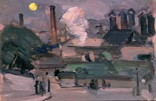 Jeffrey's Brewery, Edinburgh, c1900. Creator: Samuel John Peploe.