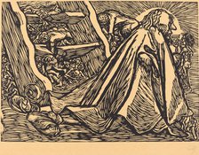 The Divine Beggar, 1921. Creator: Ernst Barlach.