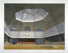 Interior view of the King's Weigh House, Eastcheap, City of London, 1819. Artist: Robert Blemmell Schnebbelie