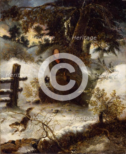 The Woodchopper, 1838. Creator: George Loring Brown.