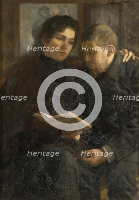 A Poem, 1902. Creator: Gustav Lagerström.