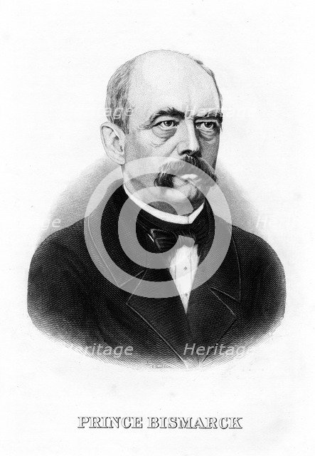 Otto von Bismarck, German statesman, 19th century. Artist: Unknown