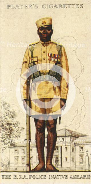 'The British South Africa Police (Native Askari)', 1936. Creator: Unknown.