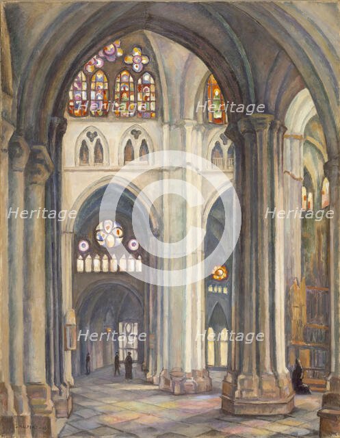 Toledo Cathedral, 1916. Creator: Samuel Halpert.