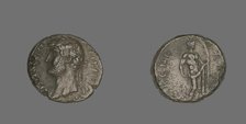 Tetradrachm (Coin) Portraying Emperor Hadrian, 117-138. Creator: Unknown.