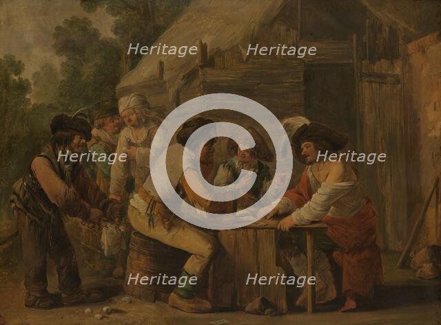 The Card Players, c.1630-c.1635. Creator: Andries Dirksz Both.