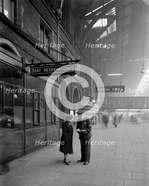 Liverpool Street Station, London, 1950 Artist: Unknown