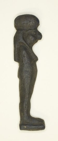 Amulet of a Falcon-Headed God, Egypt, Late Period, Dynasty 25-30 (780-343 BCE). Creator: Unknown.