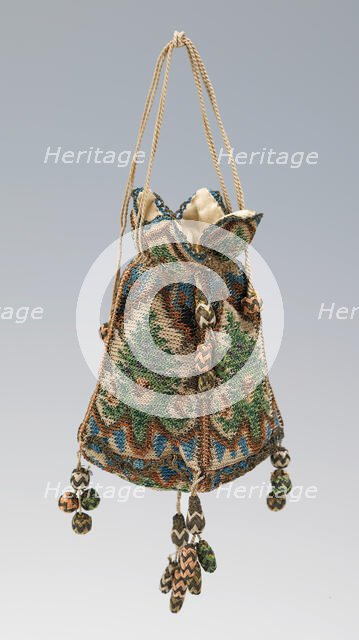 Reticule, probably German, 1800-1810. Creator: Unknown.