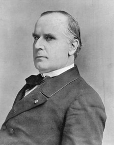 William McKinley, 25th President of the United States, 1901. Artist: Unknown
