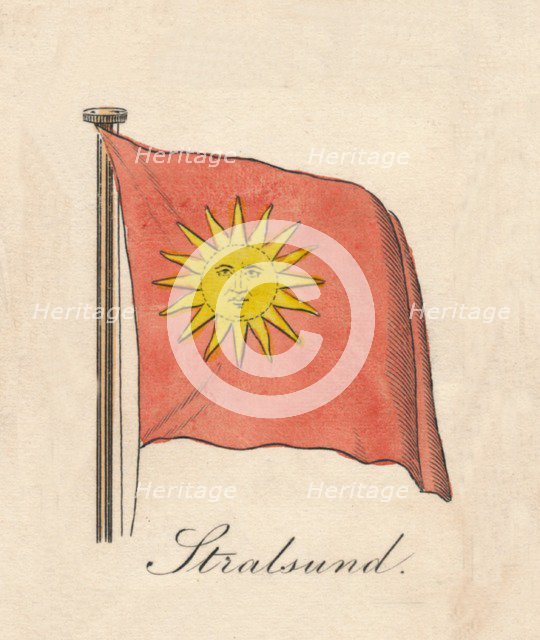 'Stralsund', 1838. Artist: Unknown.