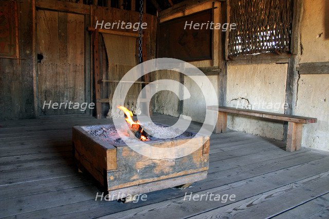 West Stow Country Park and Anglo-Saxon Village, Bury St Edmund's, Suffolk.