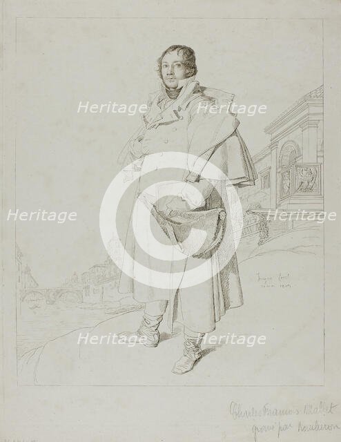 Charles Francois Mallet, c. 1809. Creator: Angelo Boucheron.