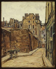 Rue Saint-Julien-le-Pauvre, c1925. Creator: Germain David-Nillet.